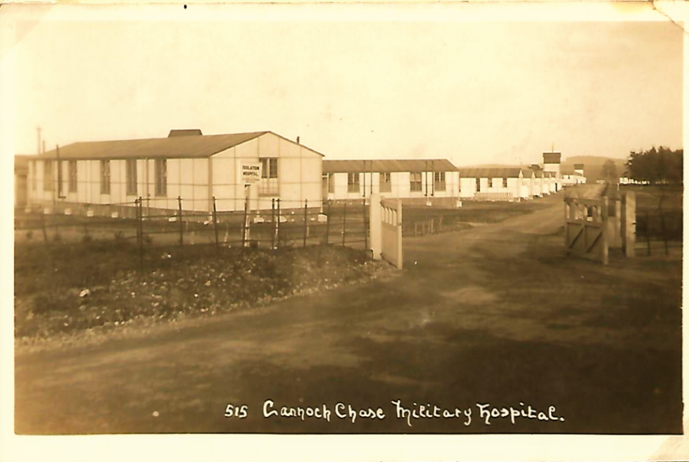 Brindley heath Military Hospital Entrance