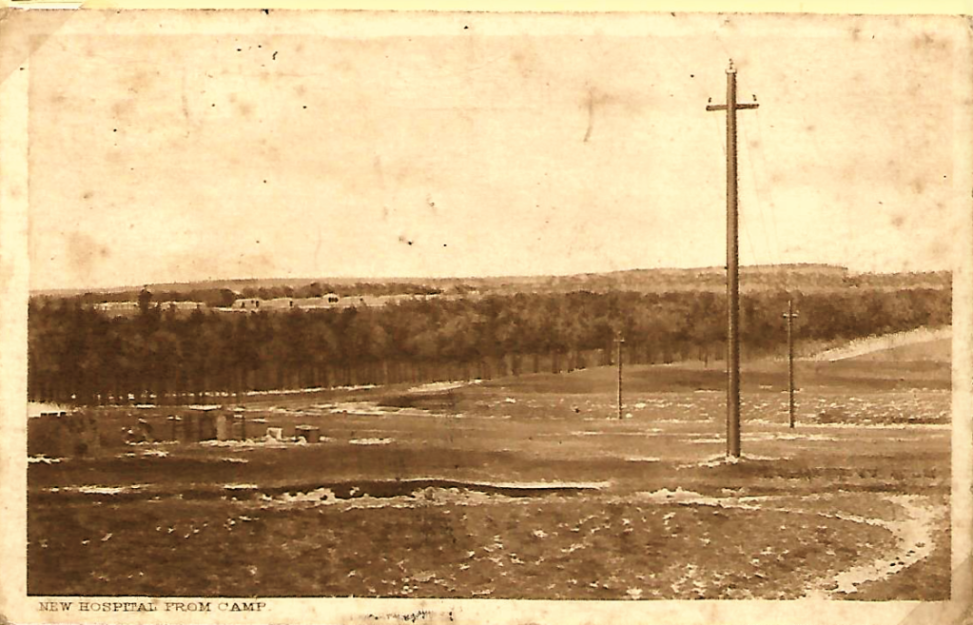 Military Hospital Being built