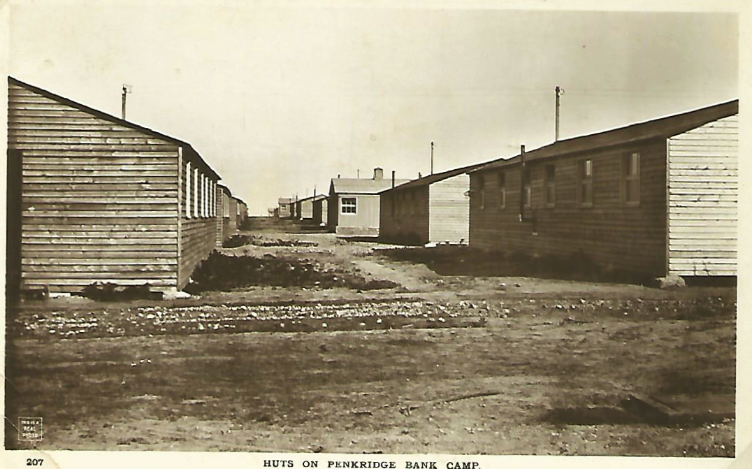 Rugeley Camp Hut Scene