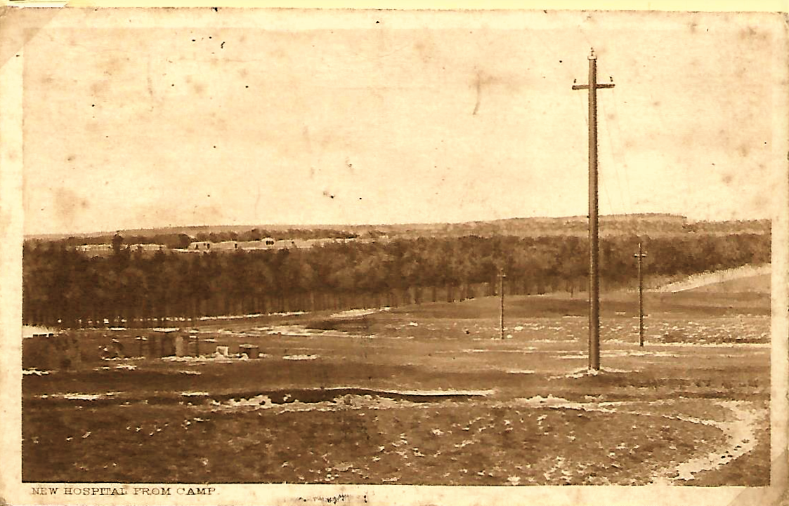 View of Hospital being built